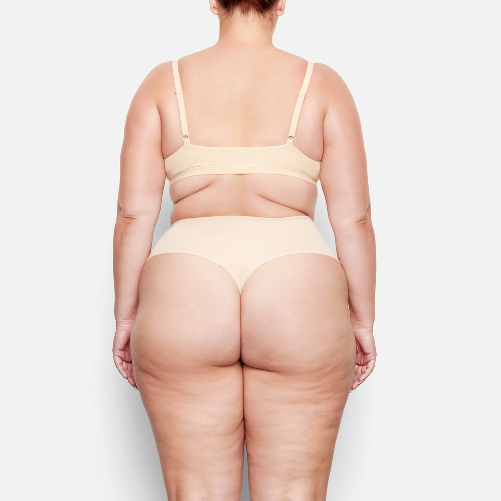 Skims FITS EVERYBODY HIGH WAISTED Thong Hnede | KPNA-26953