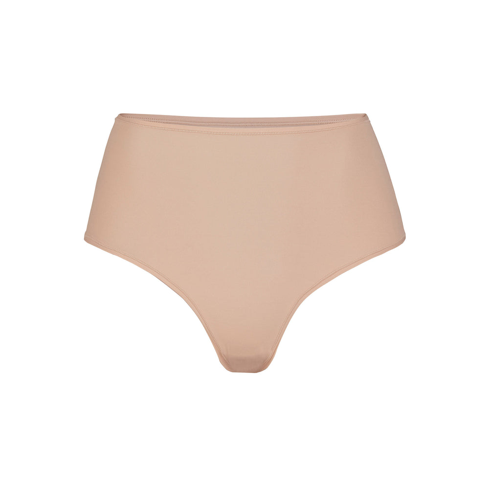 Skims FITS EVERYBODY HIGH WAISTED Thong Béžové | ZADP-46129
