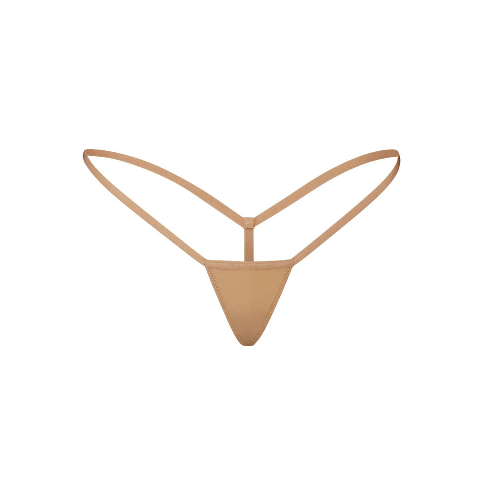 Skims FITS EVERYBODY MICRO Thong Béžové | HSCX-15372