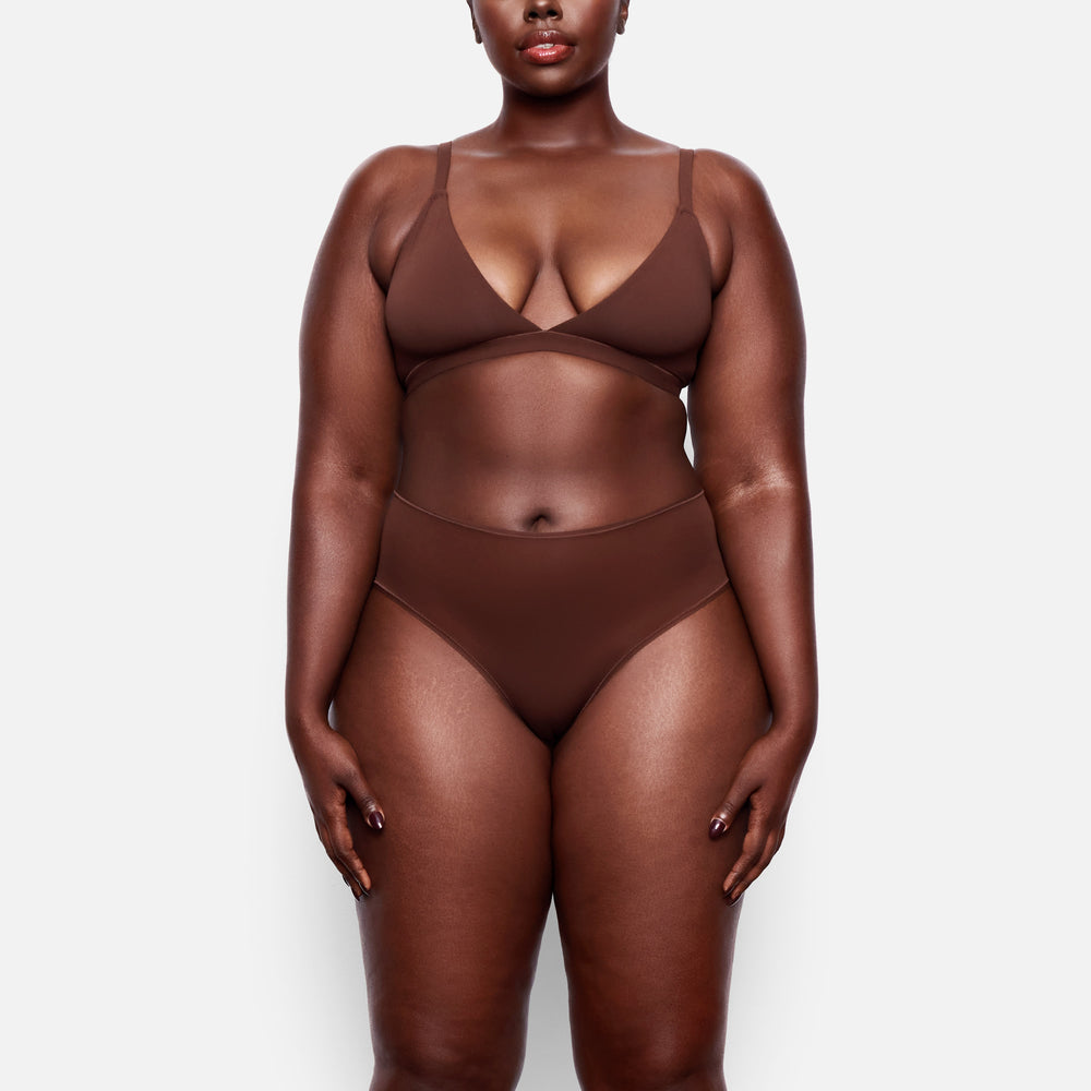 Skims FITS EVERYBODY MID RISE Brief Čokoláda | UESL-40856
