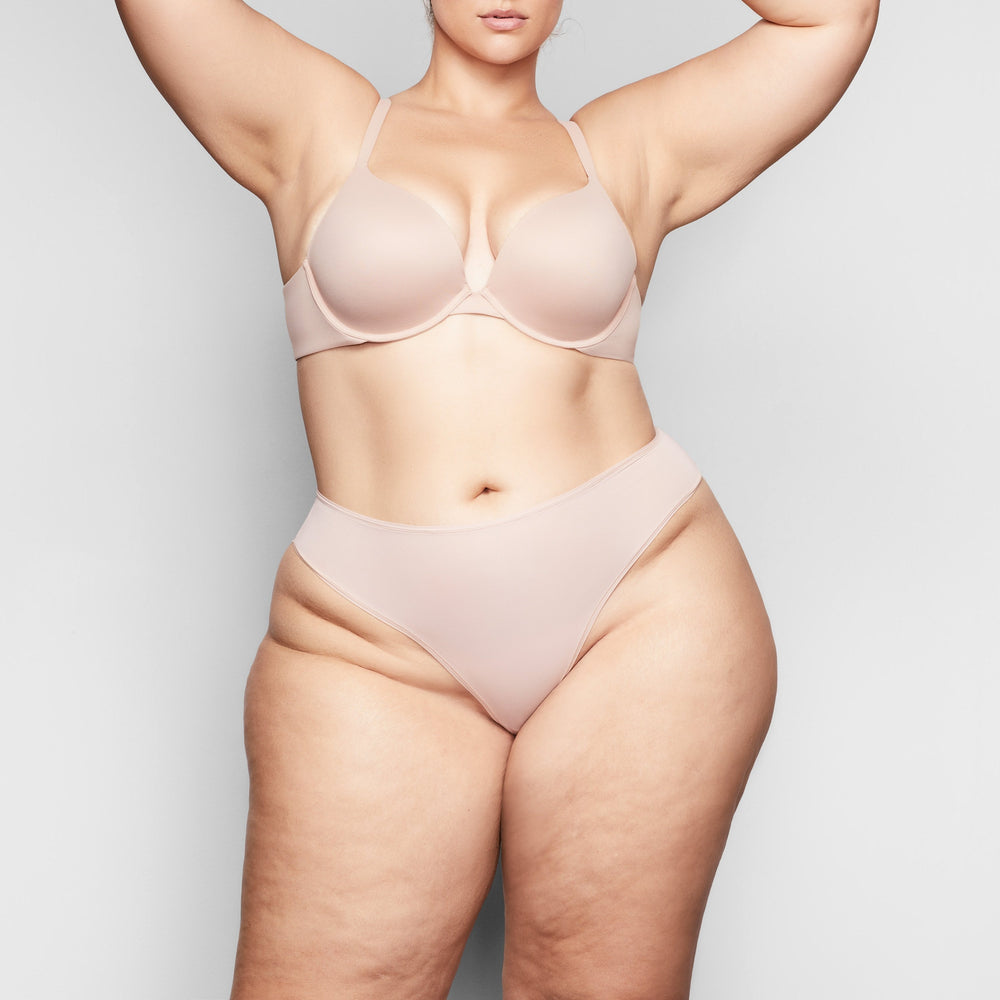 Skims FITS EVERYBODY T-shirt Push Up Bra Béžové | HYTR-25316