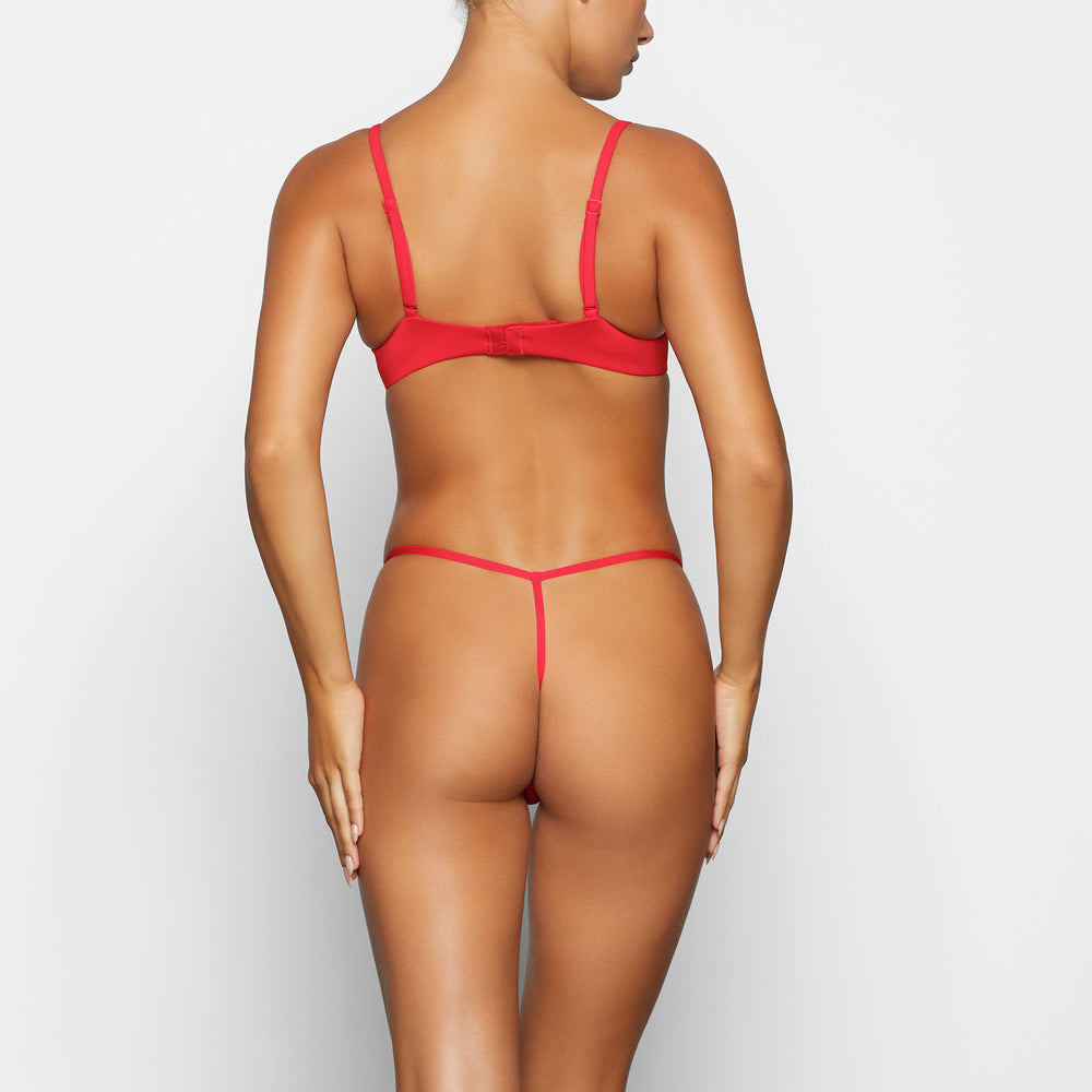 Skims FITS EVERYBODY T-shirt Push Up Bra Červené | KASF-02158
