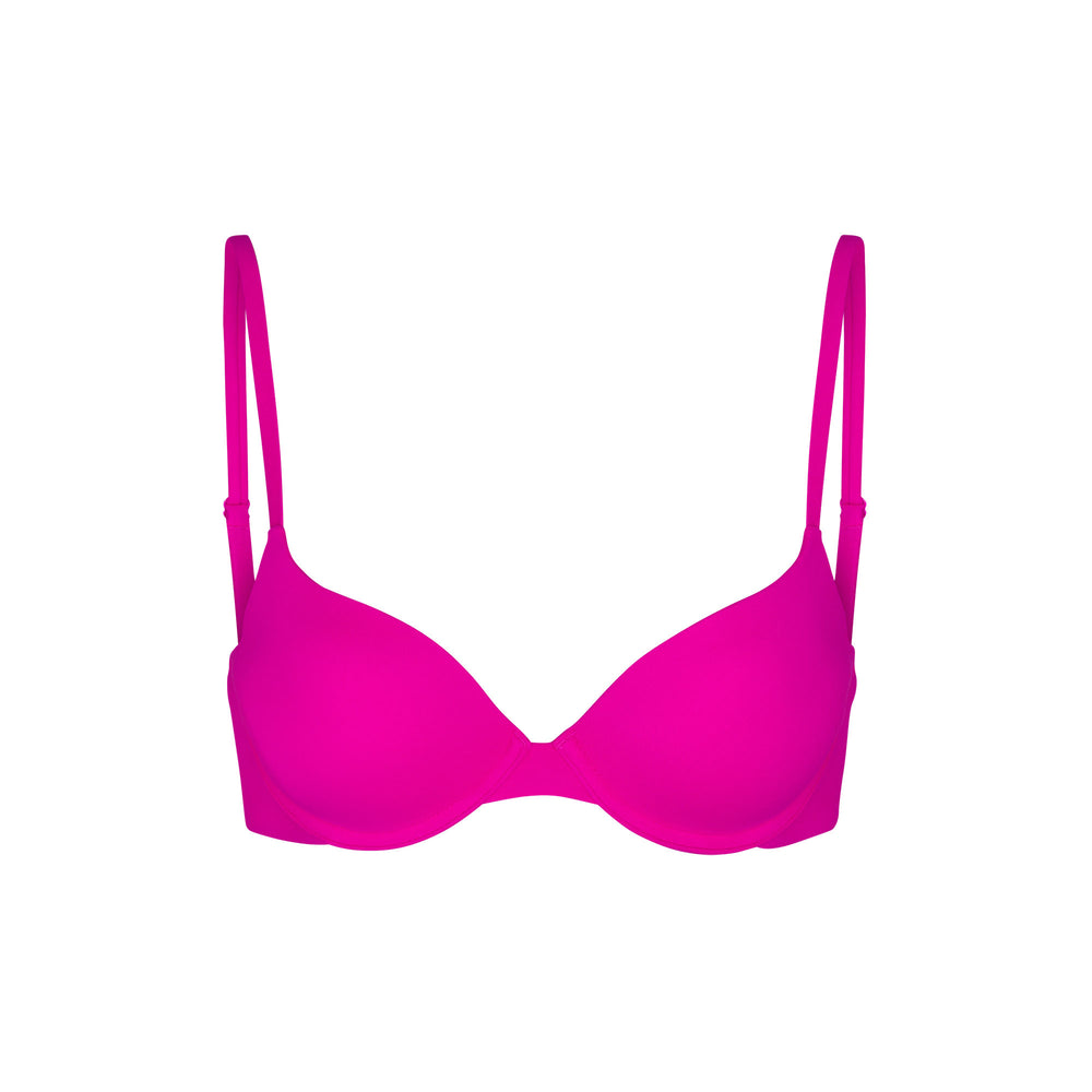 Skims FITS EVERYBODY T-shirt Push Up Bra Fuchsie | PKAW-60237