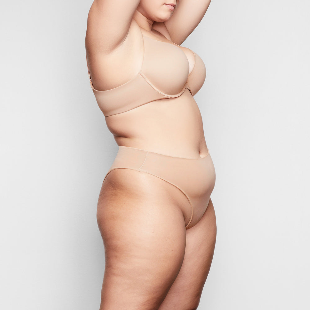 Skims FITS EVERYBODY T-shirt Push Up Bra Béžové | RBGF-65321