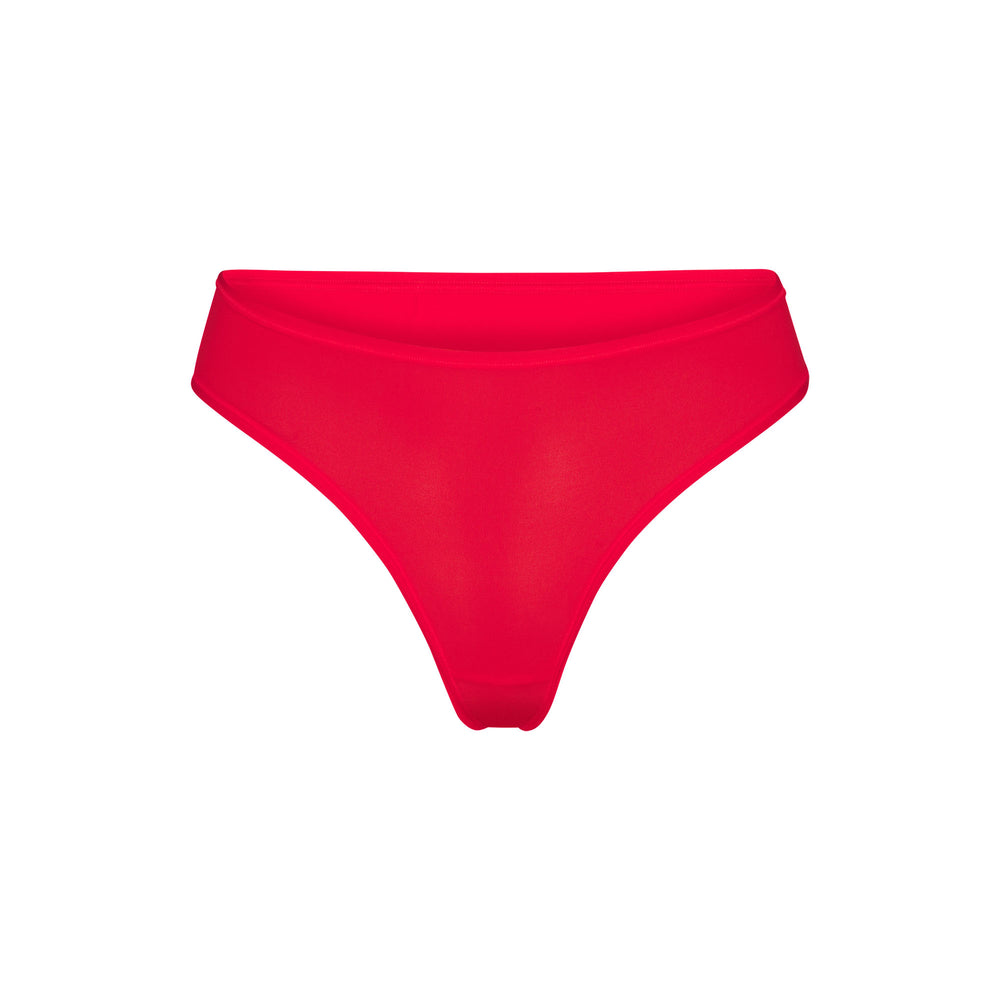 Skims FITS EVERYBODY Thong Červené | QBNX-95072