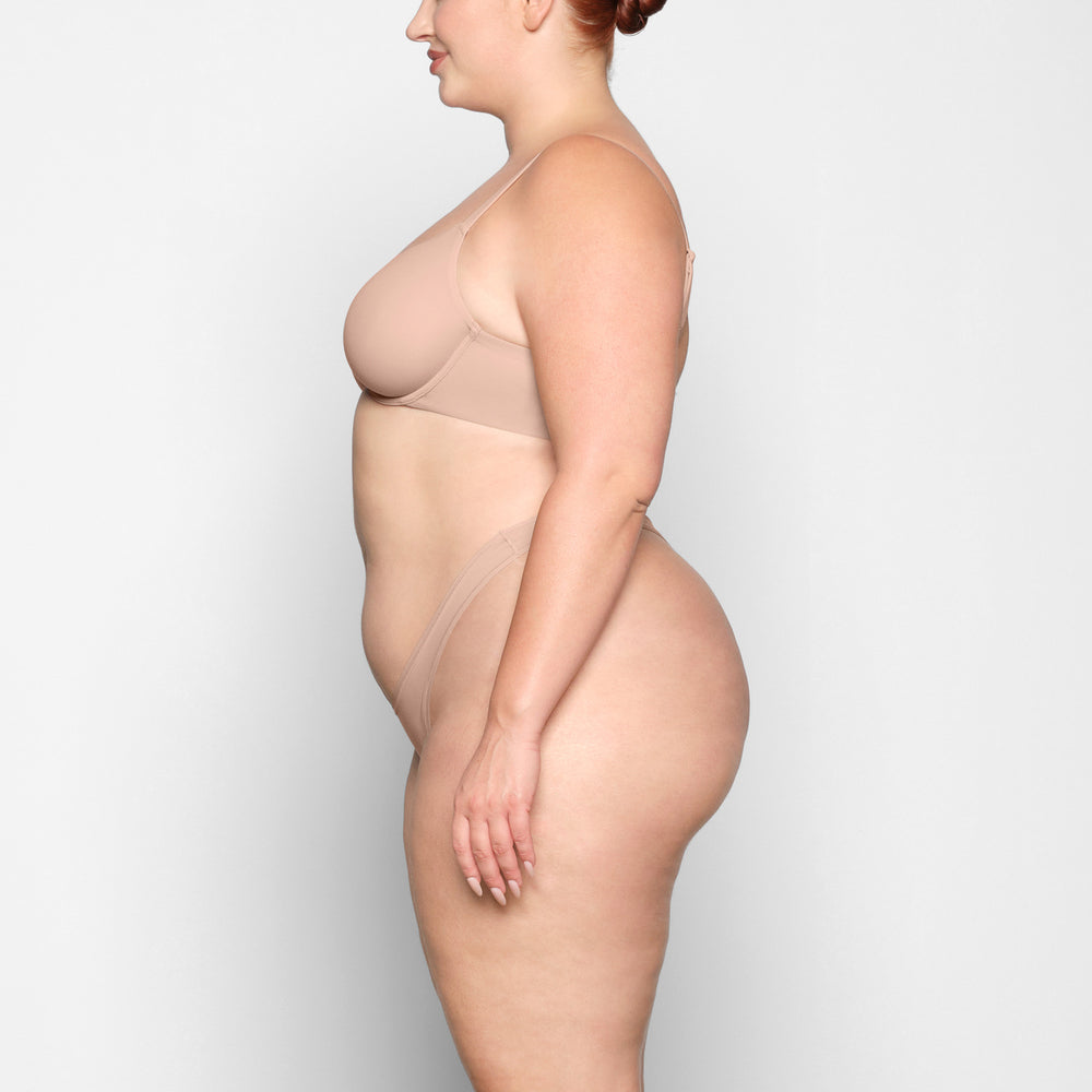 Skims FITS EVERYBODY UNLINED Underwire Bra Béžové | OIKR-25163
