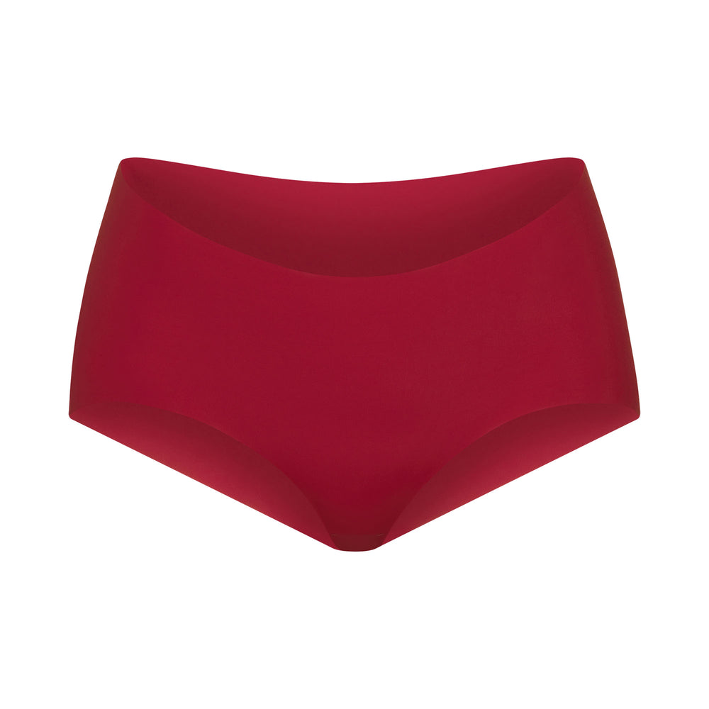 Skims FREE CUT Boy Short Tmavo Červené | WJUP-84201