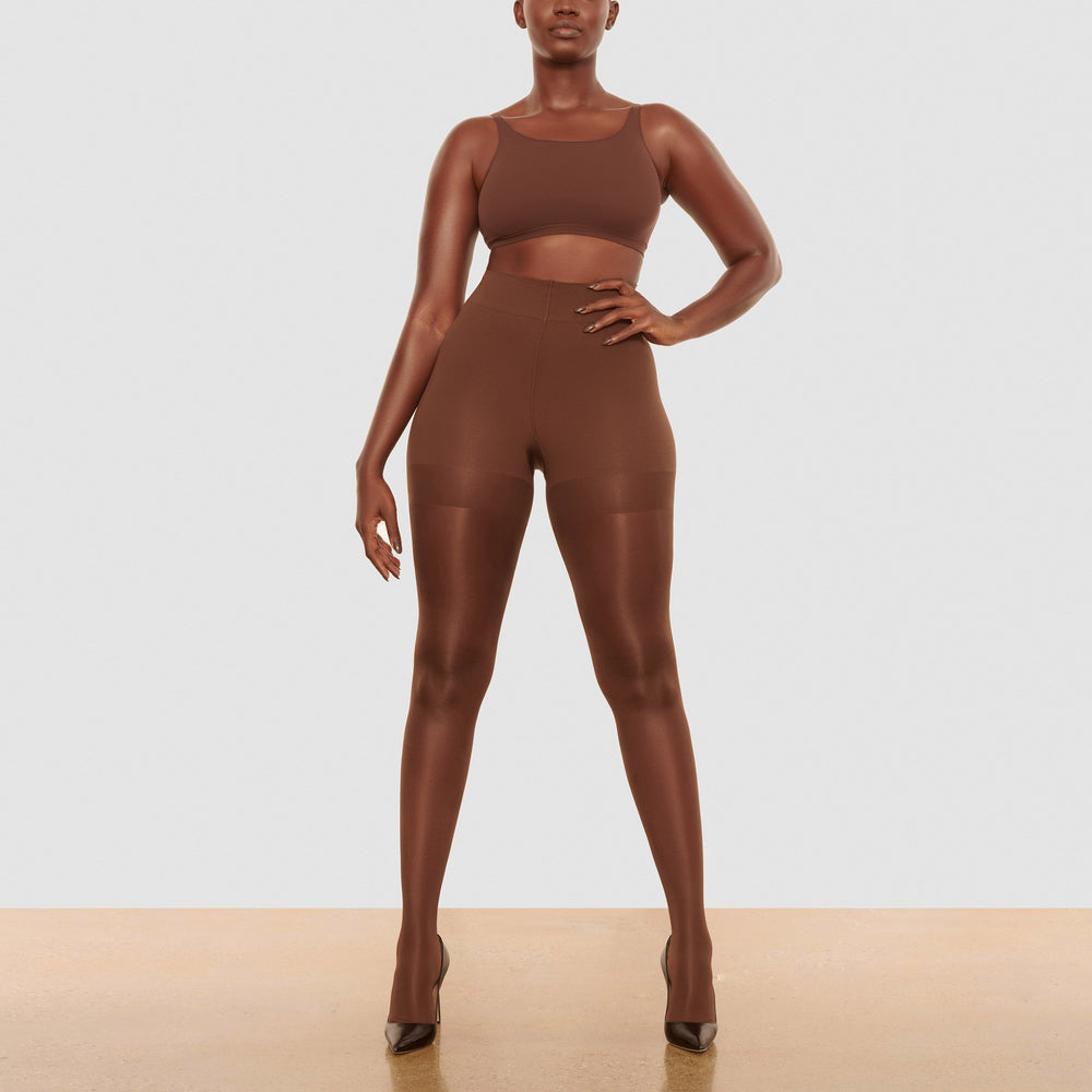 Skims FULL CONTROL Tights Čokoláda | YNGS-64975