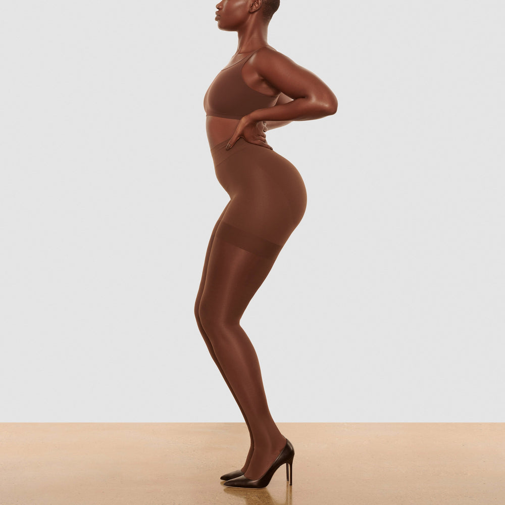 Skims FULL CONTROL Tights Čokoláda | YNGS-64975