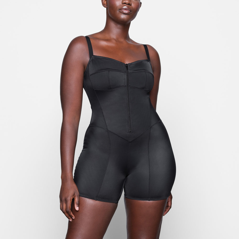 Skims GLAM Onesie Čierne | DJQW-41250