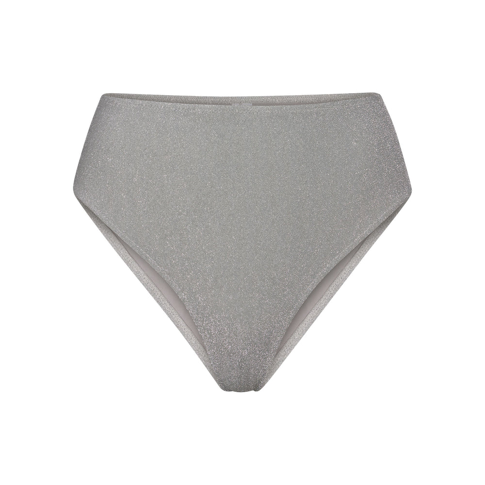 Skims GLITTER SWIM MID WAIST BOTTOM Two Pieces Siva | SKPJ-71569