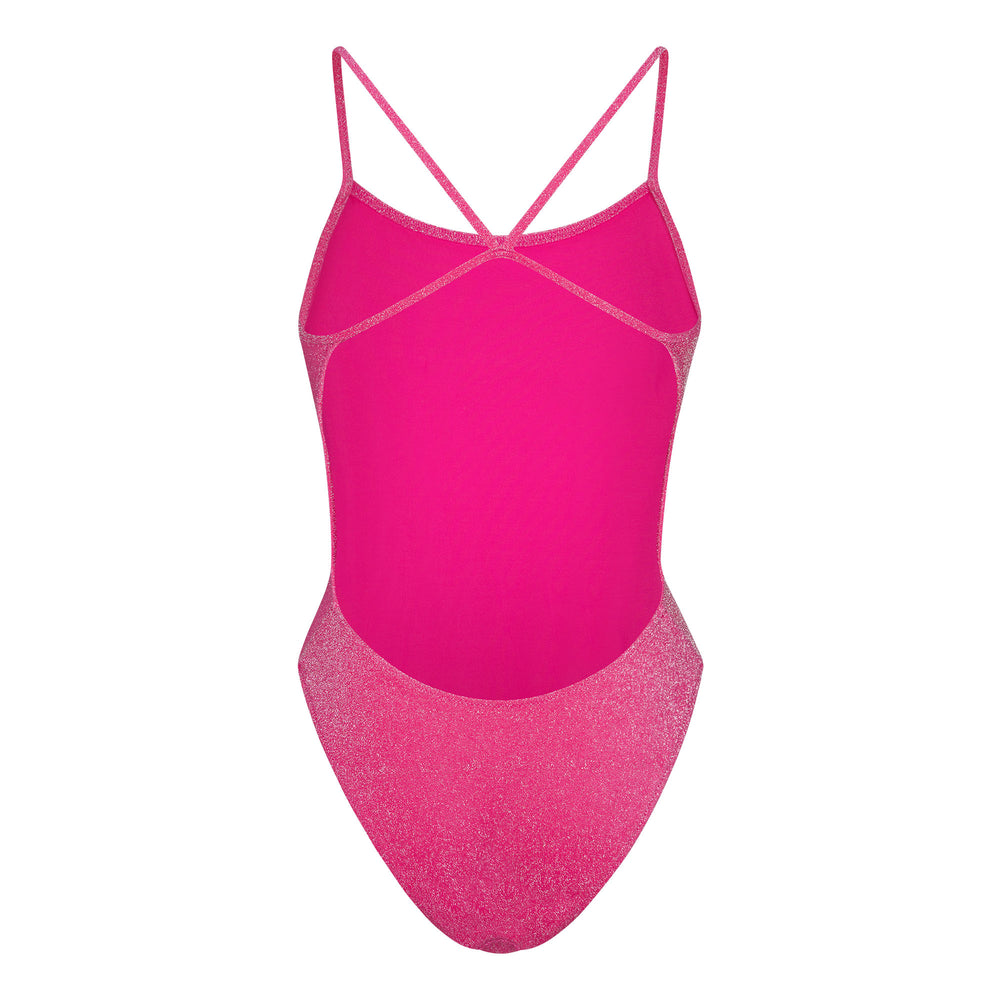 Skims GLITTER SWIM One Piece Ruzove | JKBR-41903