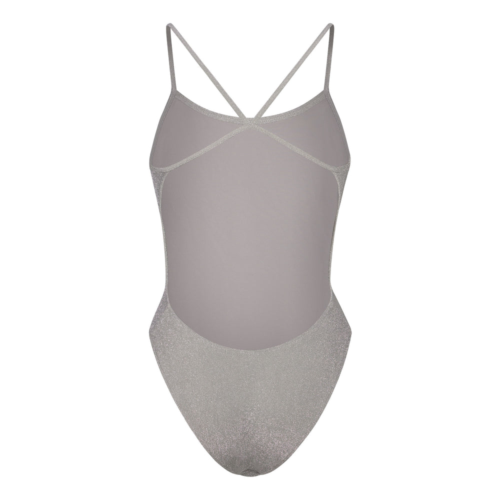 Skims GLITTER SWIM One Piece Siva | DQKO-60459
