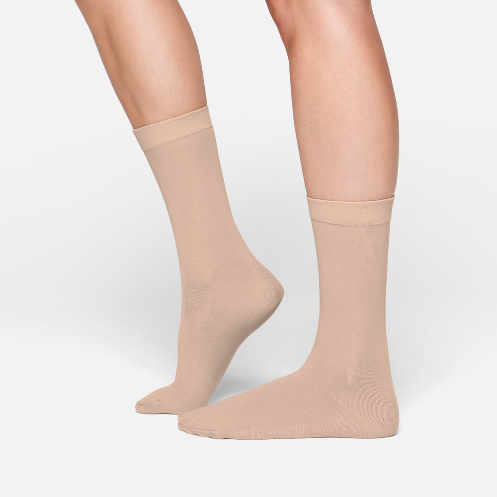 Skims HOSIERY CREW Ponozky Béžové | GABT-26981