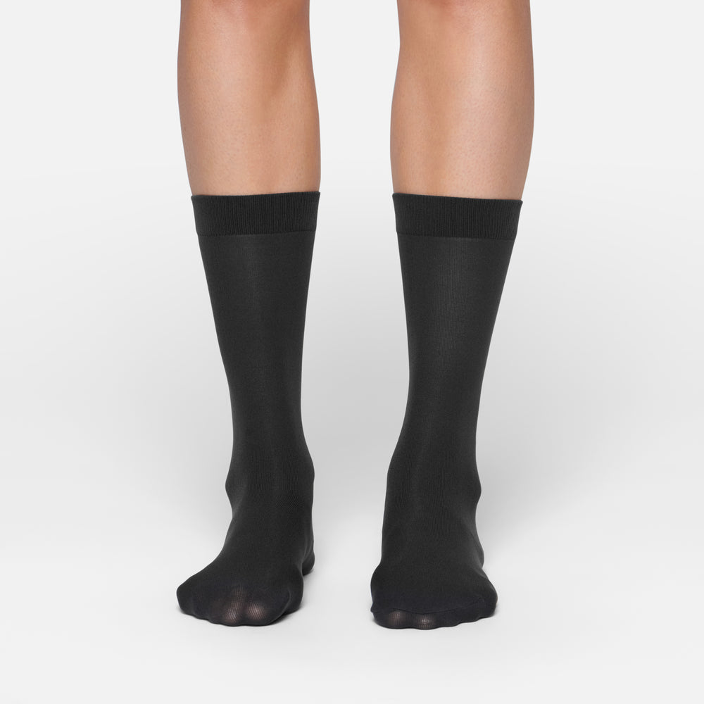 Skims HOSIERY CREW Ponozky Čierne | ALMH-51094