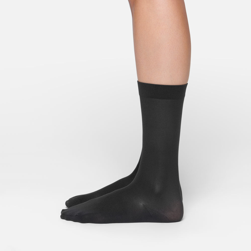 Skims HOSIERY CREW Ponozky Čierne | ALMH-51094