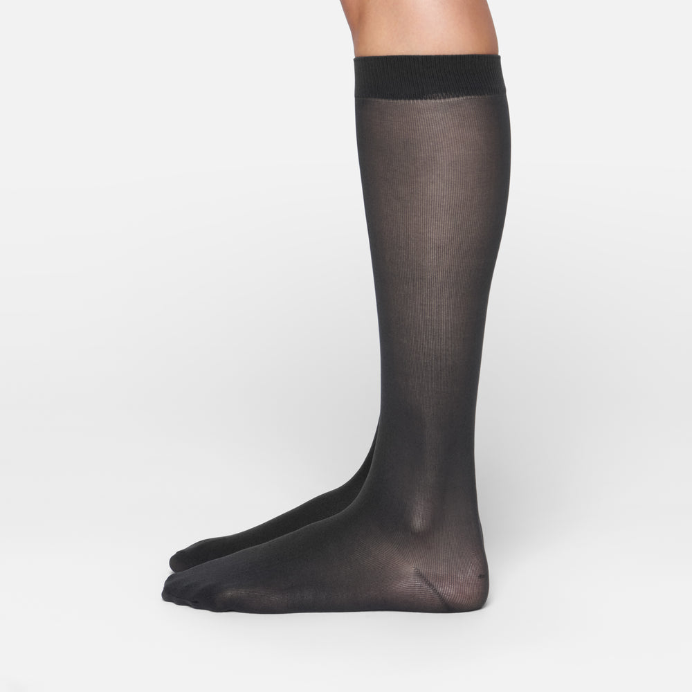 Skims HOSIERY MID CALF Ponozky Čierne | YRUN-21346