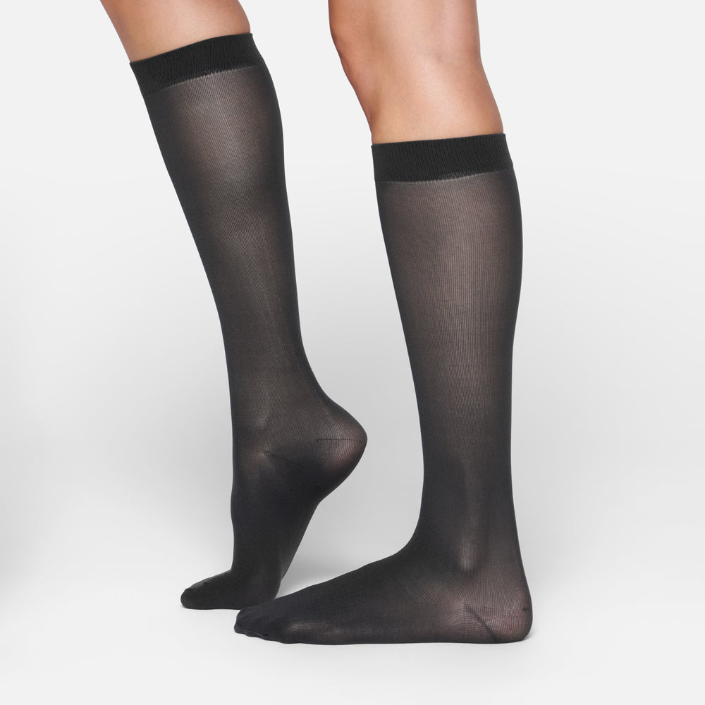 Skims HOSIERY MID CALF Ponozky Čierne | YRUN-21346