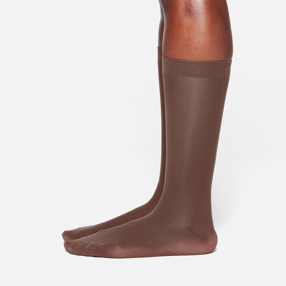 Skims HOSIERY MID CALF Ponozky Čokoláda | FRIT-38149