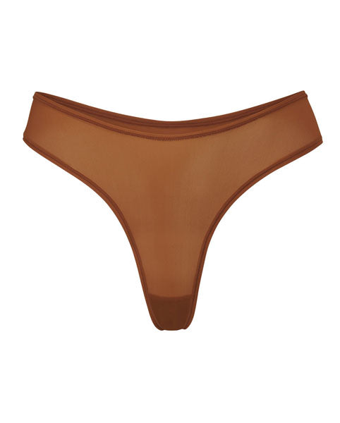 Skims JELLY SHEER DIPPED Thong Meď | ZUAB-84631