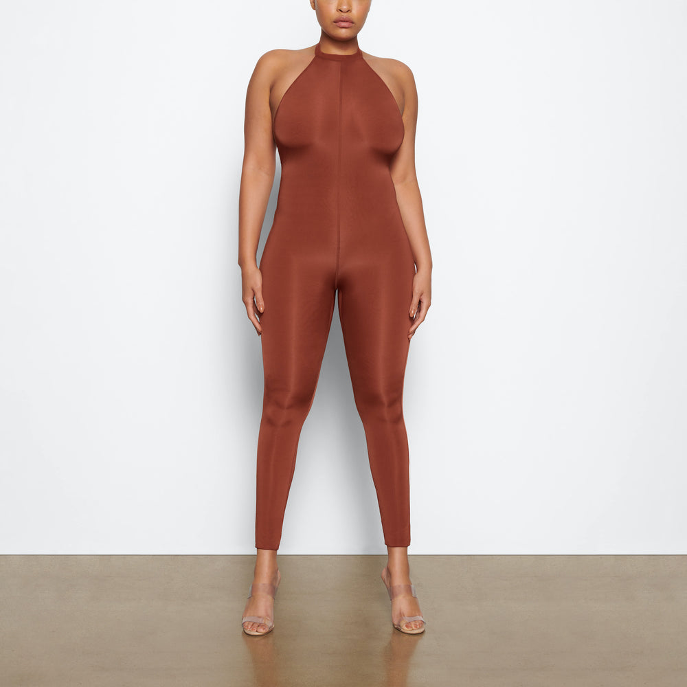 Skims JELLY SHEER Full Bodysuit Hnede | TUJS-70596