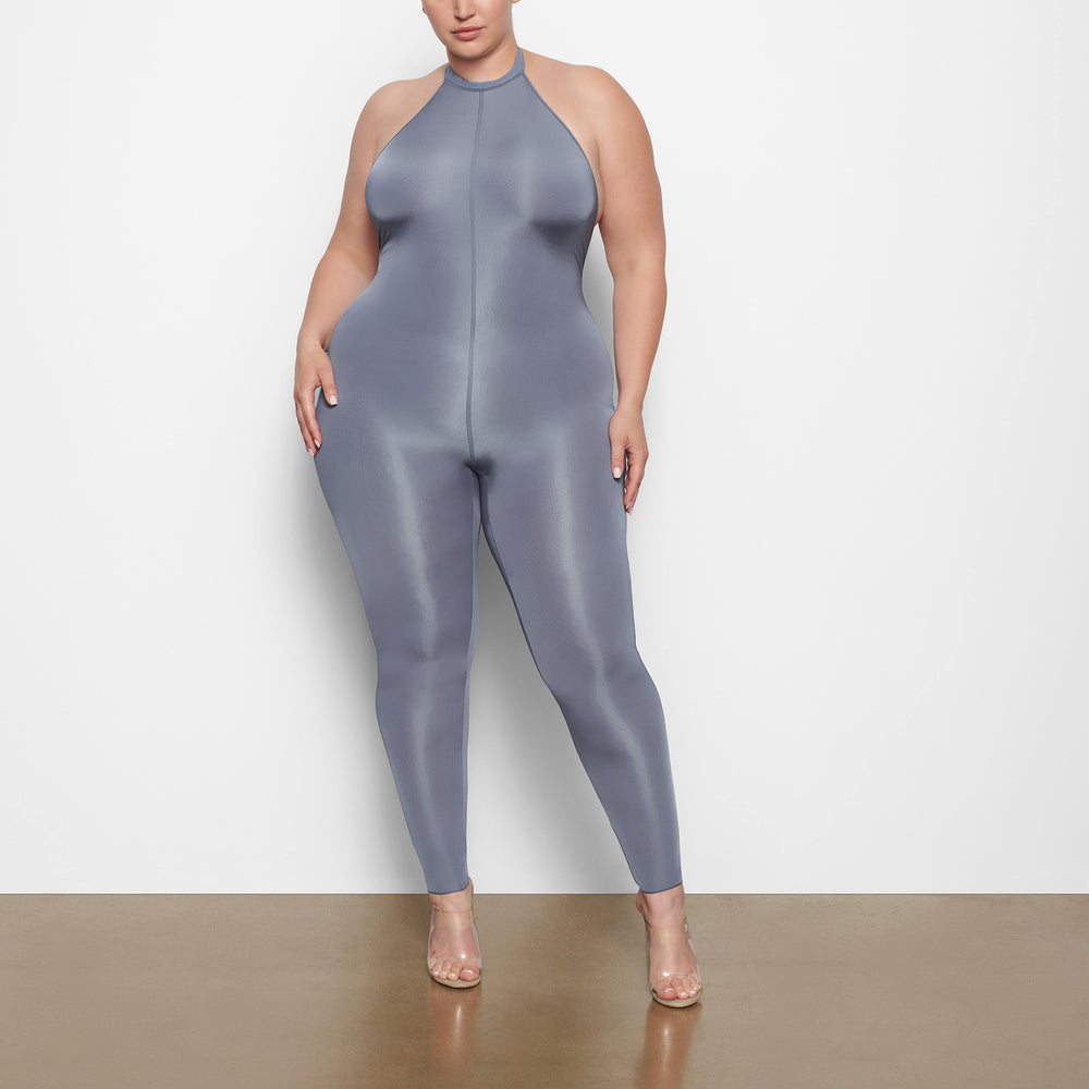 Skims JELLY SHEER Full Bodysuit Siva Modre | QAFR-25681