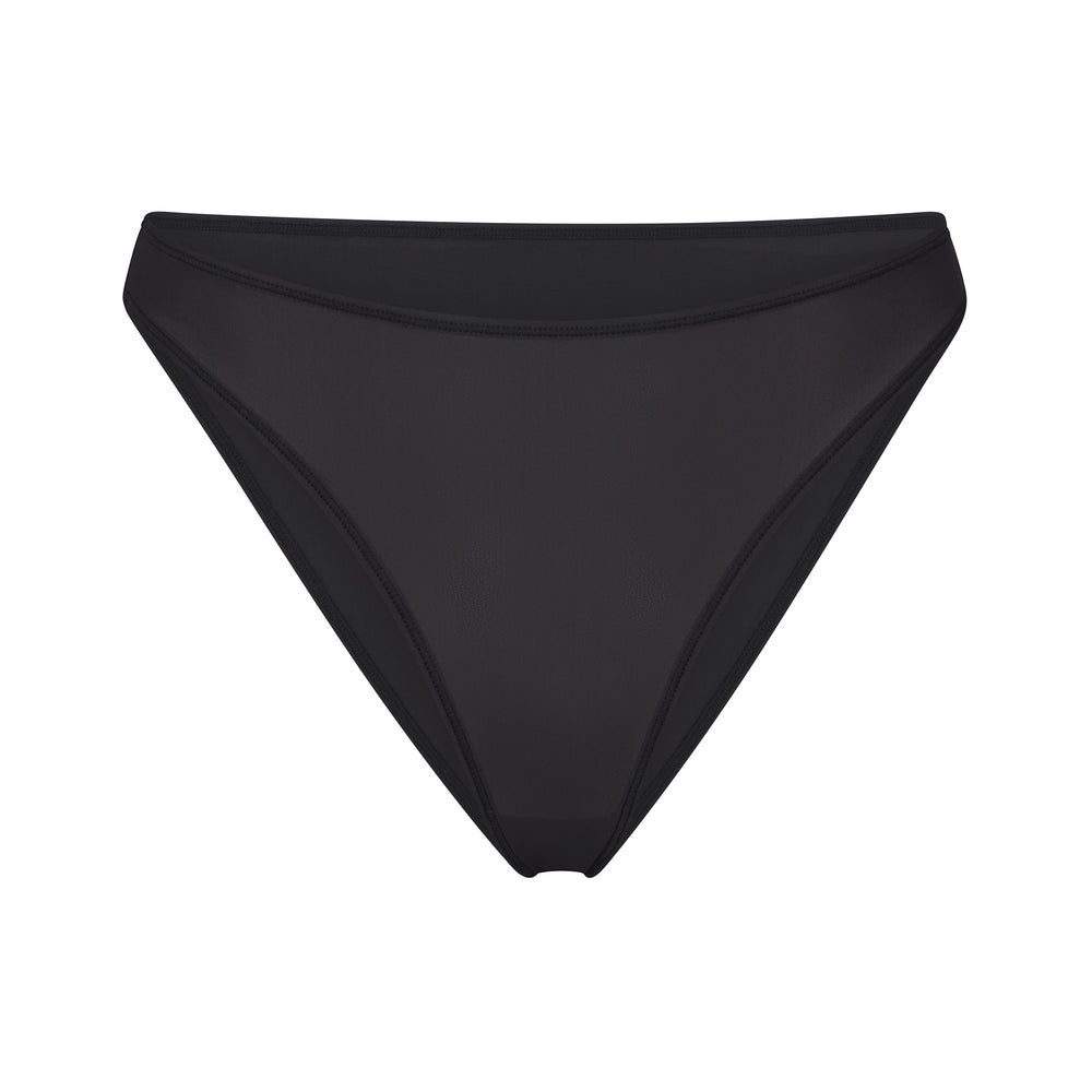 Skims JELLY SHEER HIGH CUT Bikini Čierne | QBZW-24815