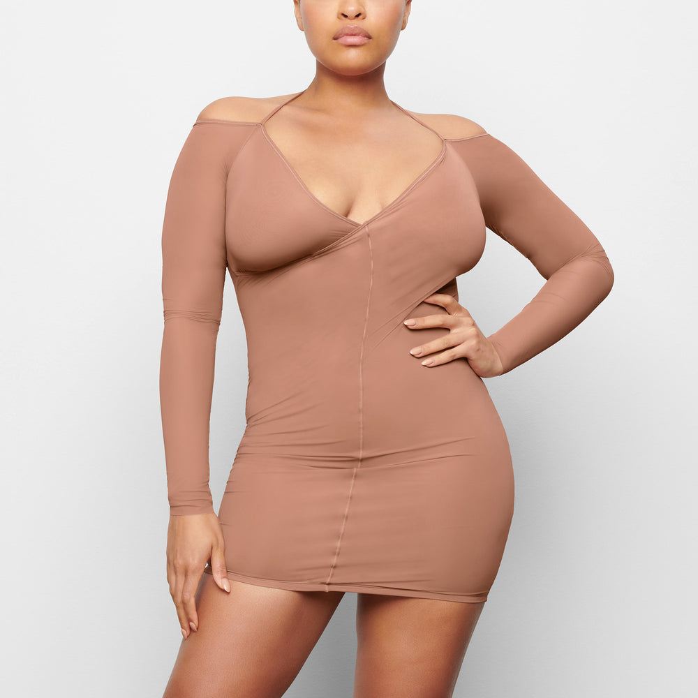 Skims JELLY SHEER OFF THE SHOULDER Dress Marhule | QOCS-51347