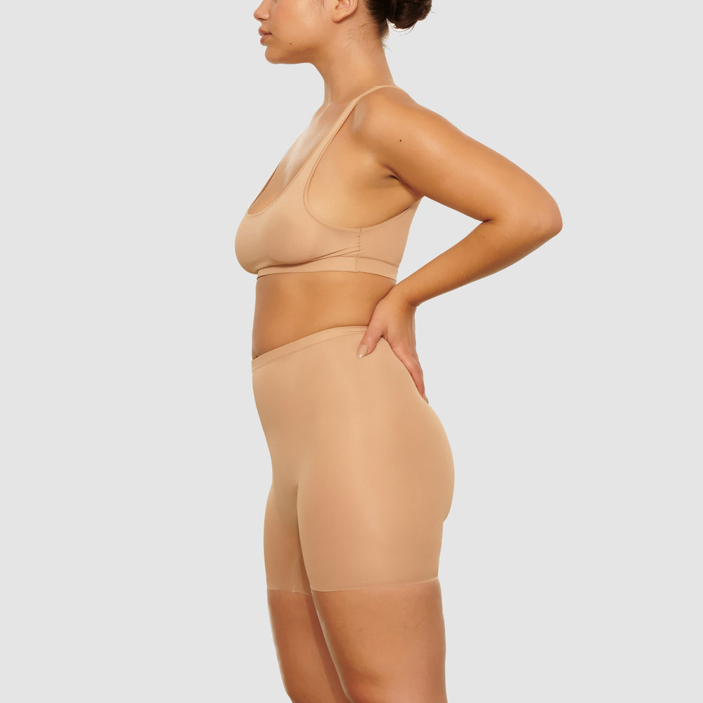 Skims JELLY SHEER SCOOP NECK Bralette Béžové | GOTI-64273