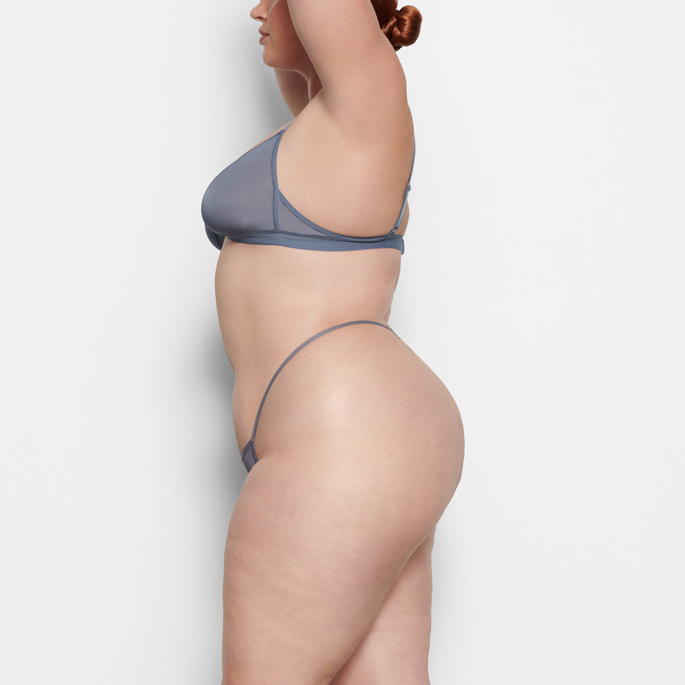 Skims JELLY SHEER STRING Thong Siva Modre | AGNX-51274