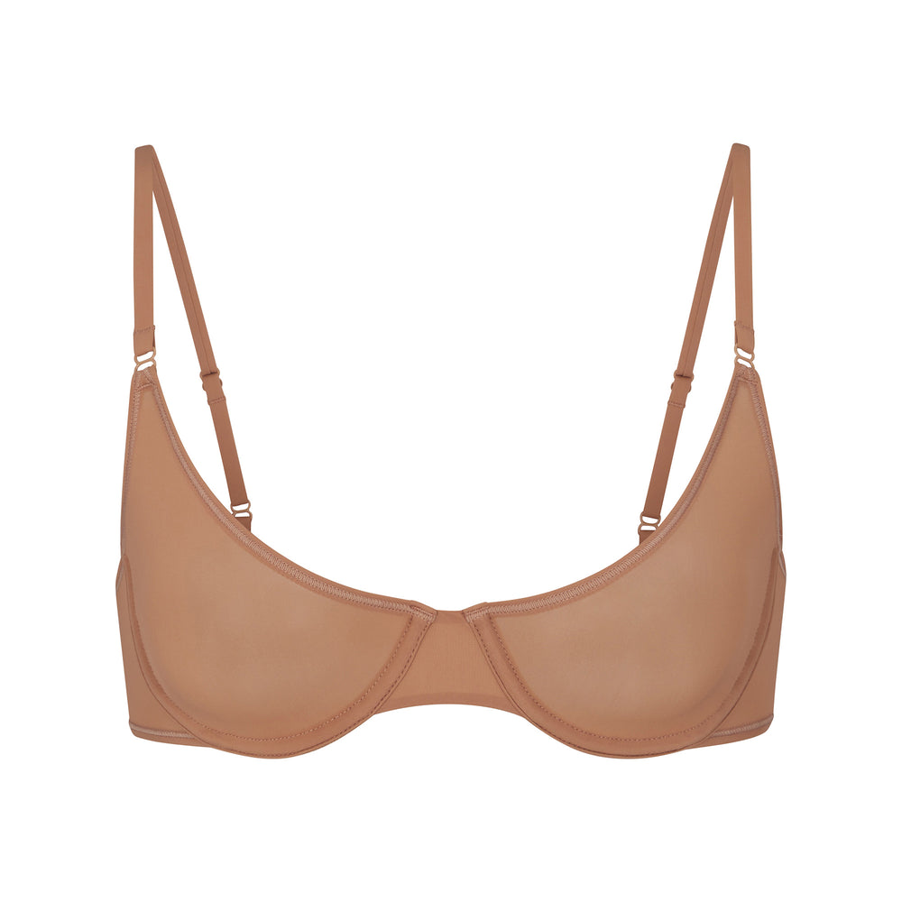 Skims JELLY SHEER UNDERWIRE Scoop Neck Bra Marhule | YOZD-67542