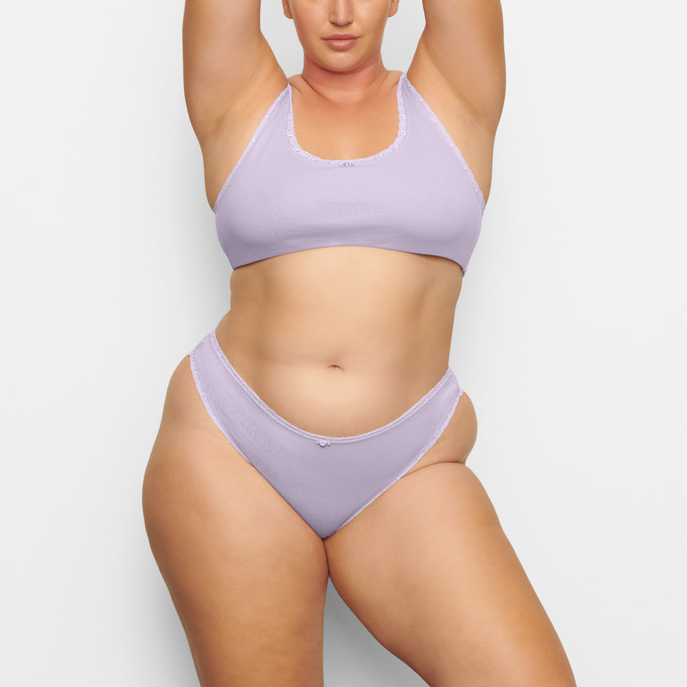 Skims LACE POINTELLE CHEEKY Brief Lavendel | PSVT-65821
