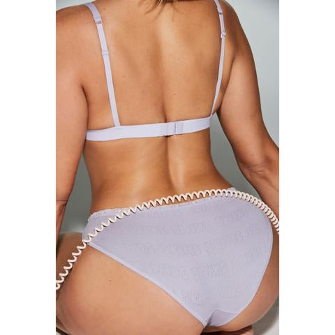 Skims LACE POINTELLE CHEEKY Brief Modre | KLOA-93175