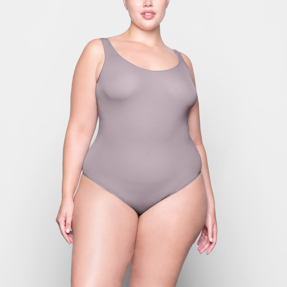 Skims LIGHT ESSENTIAL Scoop Neck Bodysuit Lavendel | JQTV-82345