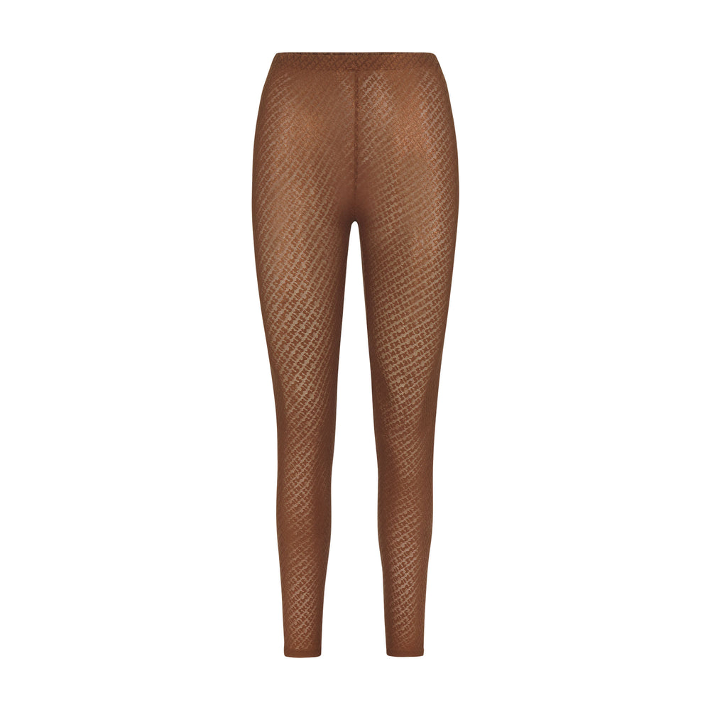 Skims LOGO MESH FOIL Leginy Hnede | LEUF-34920