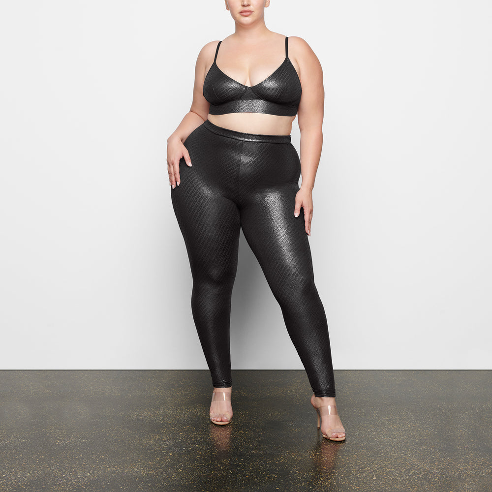 Skims LOGO MESH FOIL Leginy Čierne | RHEC-23167