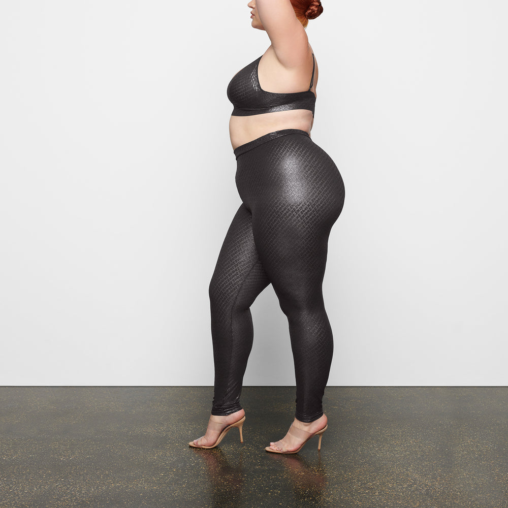 Skims LOGO MESH FOIL Leginy Čierne | RHEC-23167