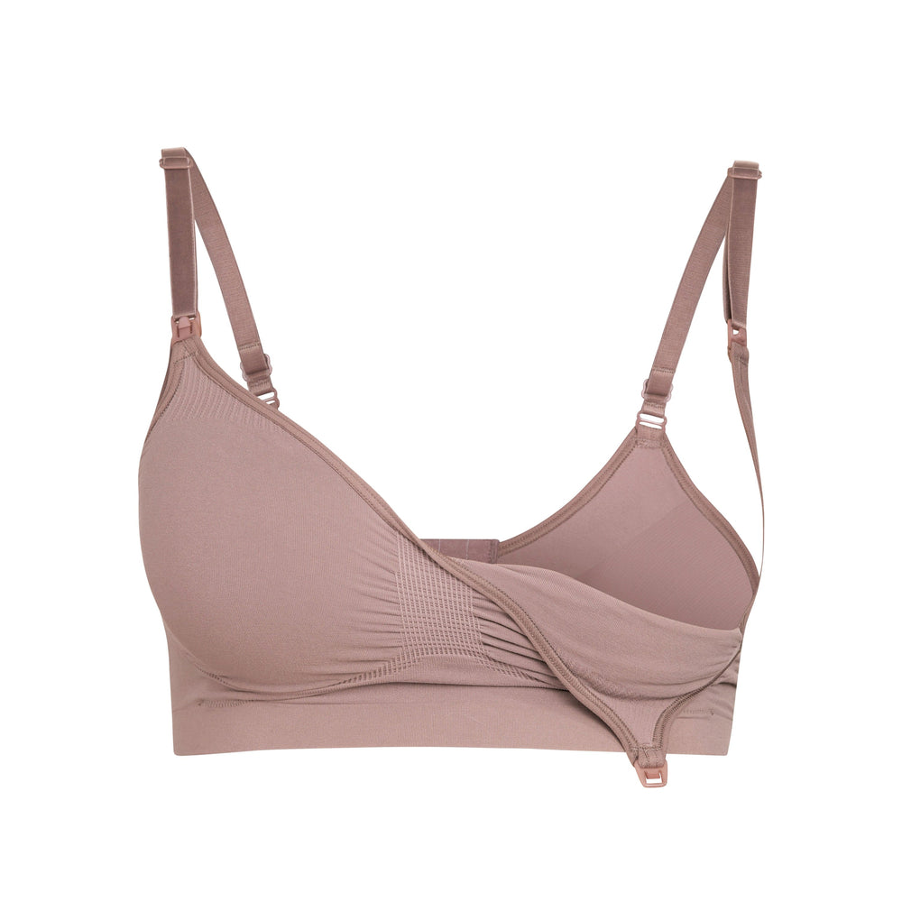 Skims MATERNITY NURSING SCULPTING BRA Maternity Shapewear Hnede | KGAP-46019