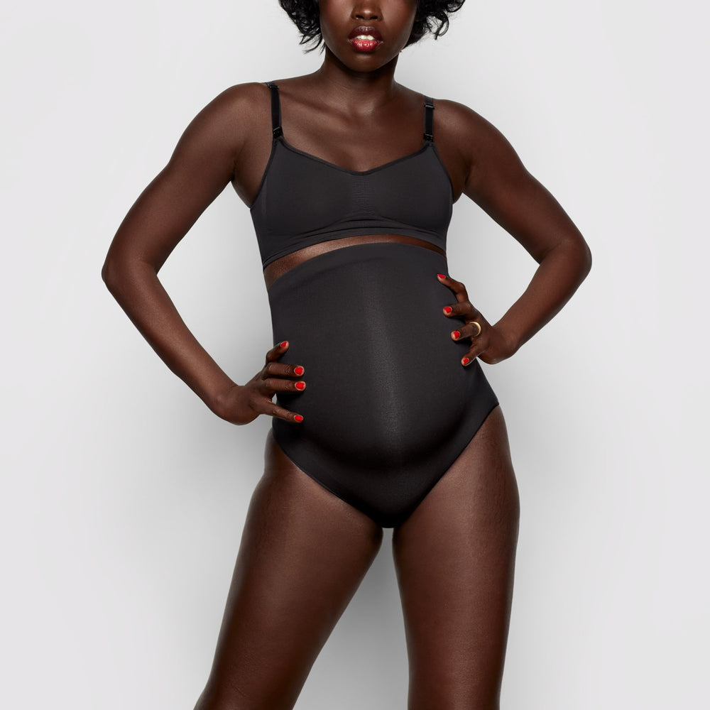 Skims MATERNITY NURSING SCULPTING BRA Maternity Shapewear Čierne | UZLC-15879