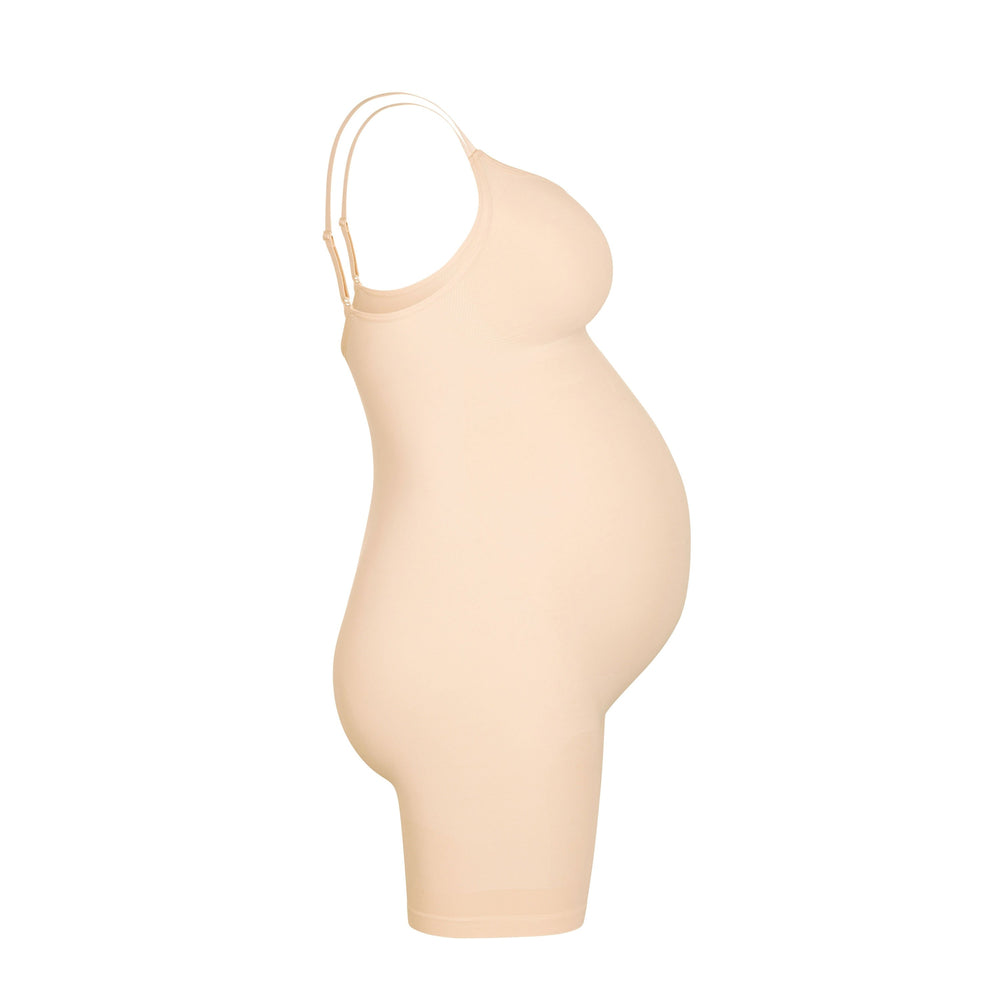 Skims MATERNITY SCULPTING BODYSUIT MID THIGH Maternity Shapewear Hnede | GFRX-81507