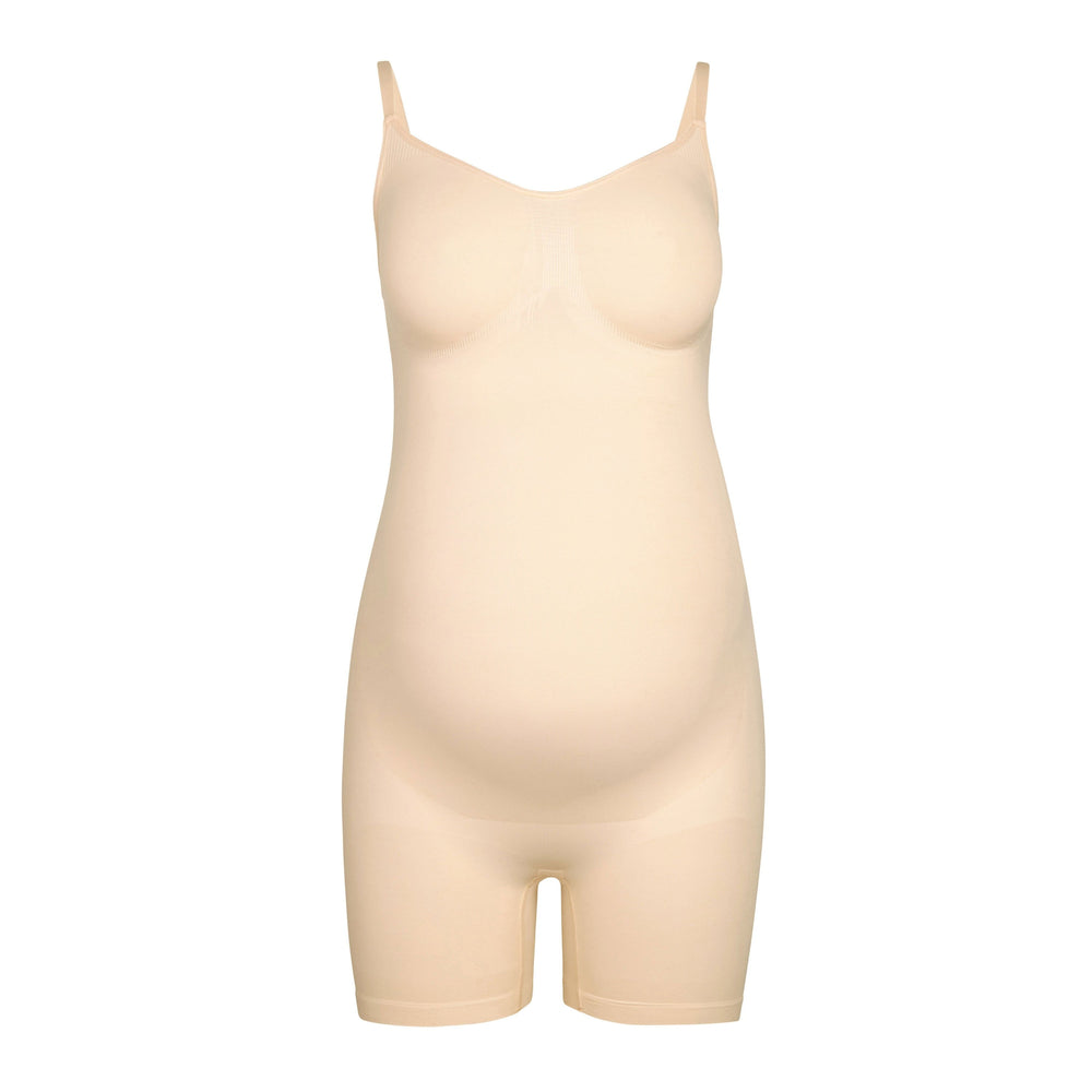 Skims MATERNITY SCULPTING BODYSUIT MID THIGH Maternity Shapewear Hnede | GFRX-81507