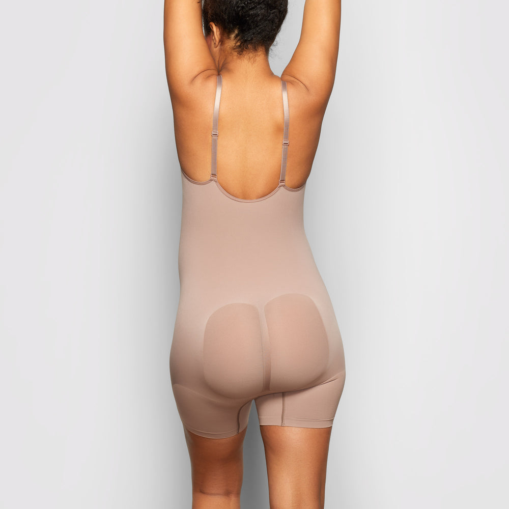Skims MATERNITY SCULPTING BODYSUIT MID THIGH Maternity Shapewear Hnede | IWUR-65721