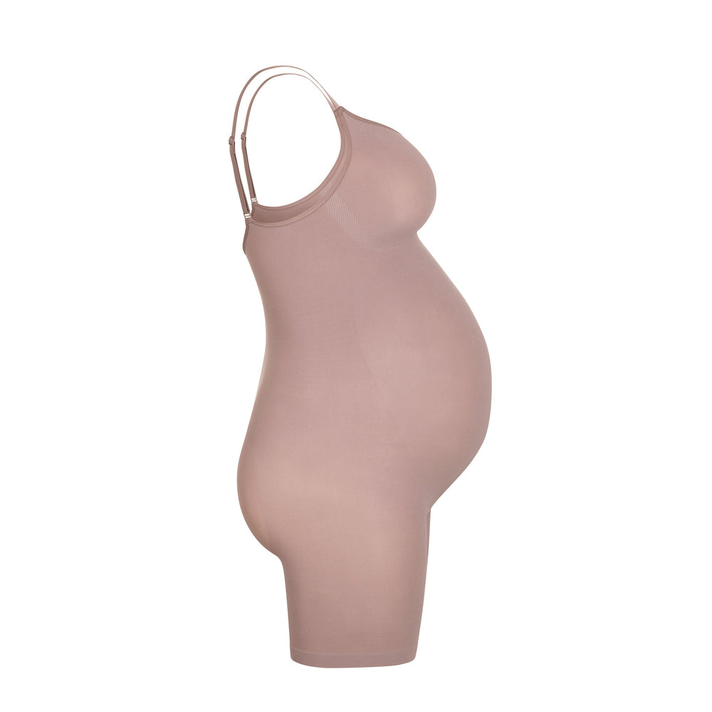 Skims MATERNITY SCULPTING BODYSUIT MID THIGH Maternity Shapewear Hnede | IWUR-65721