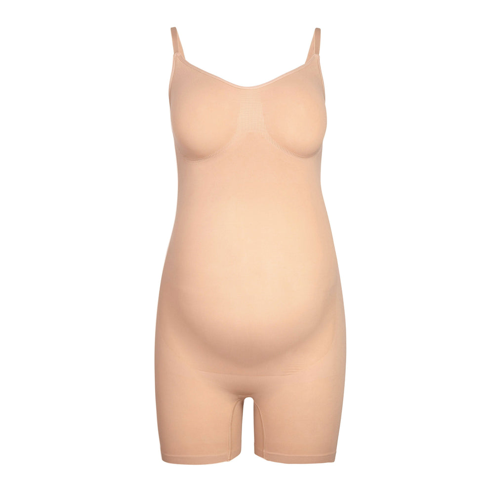 Skims MATERNITY SCULPTING BODYSUIT MID THIGH Maternity Shapewear Béžové | JWUZ-12573