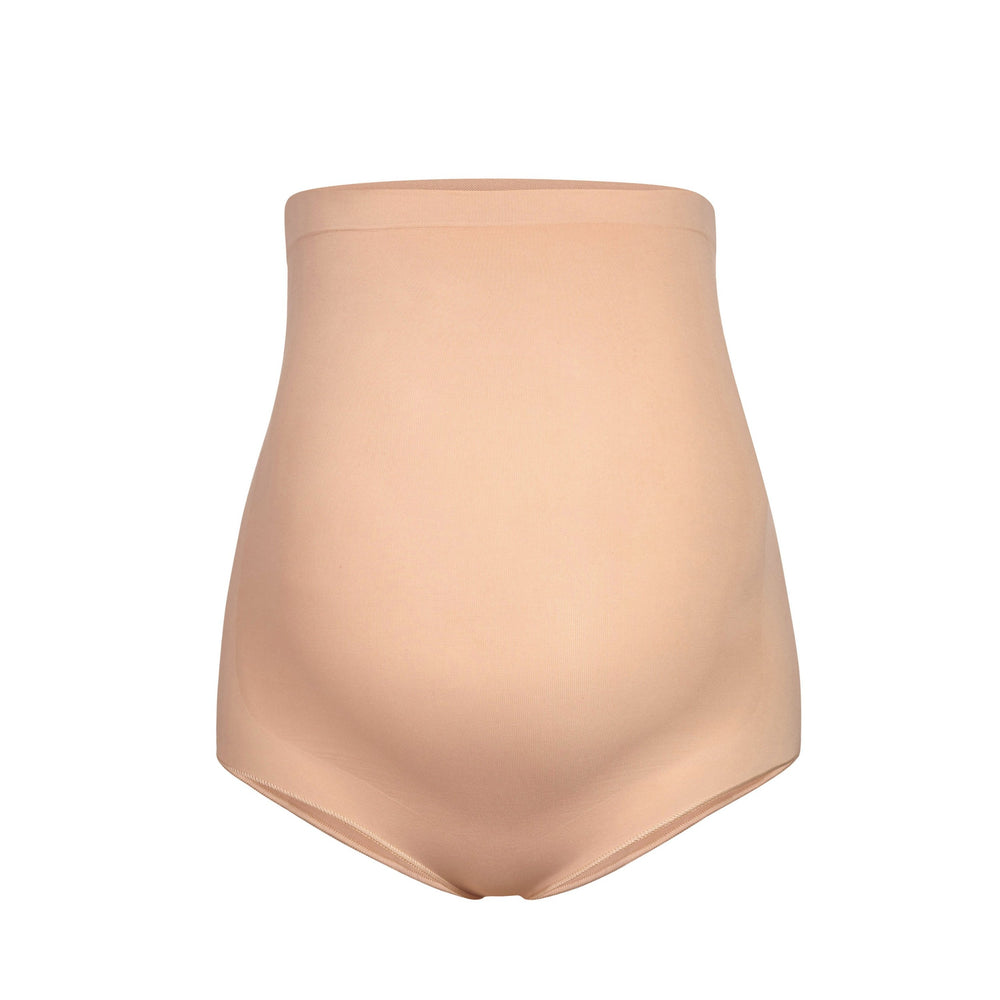 Skims MATERNITY SCULPTING HIGH WAIST BRIEF Maternity Shapewear Béžové | XBNK-23746