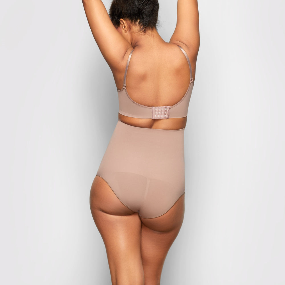 Skims MATERNITY SCULPTING HIGH WAIST BRIEF Maternity Shapewear Hnede | ZVCT-75204