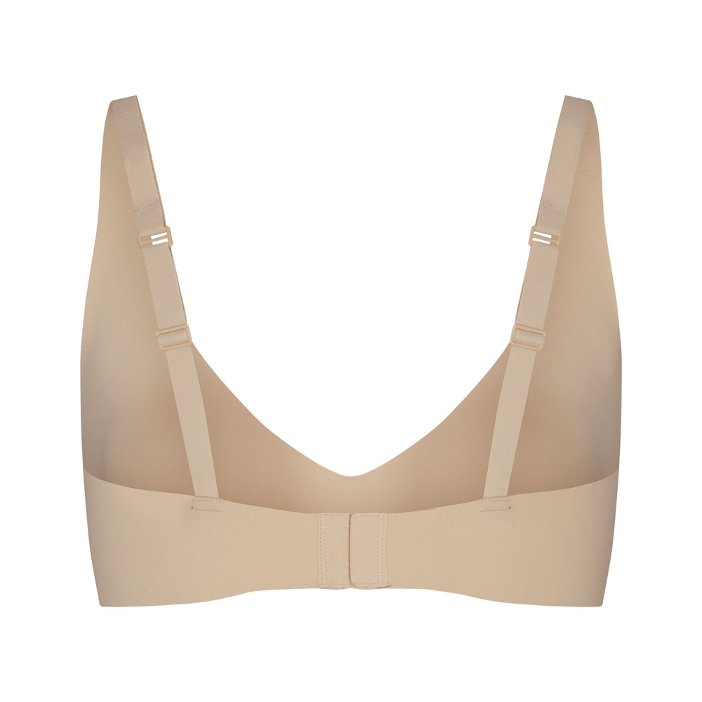 Skims NAKED Plunge Bra Hnede | KWEJ-50419