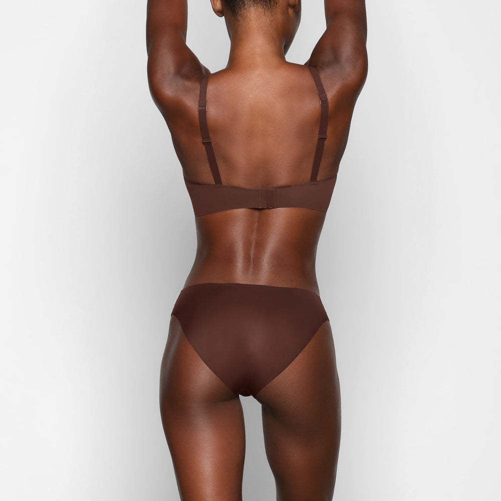 Skims NAKED Plunge Bra Čokoláda | ZESG-37801