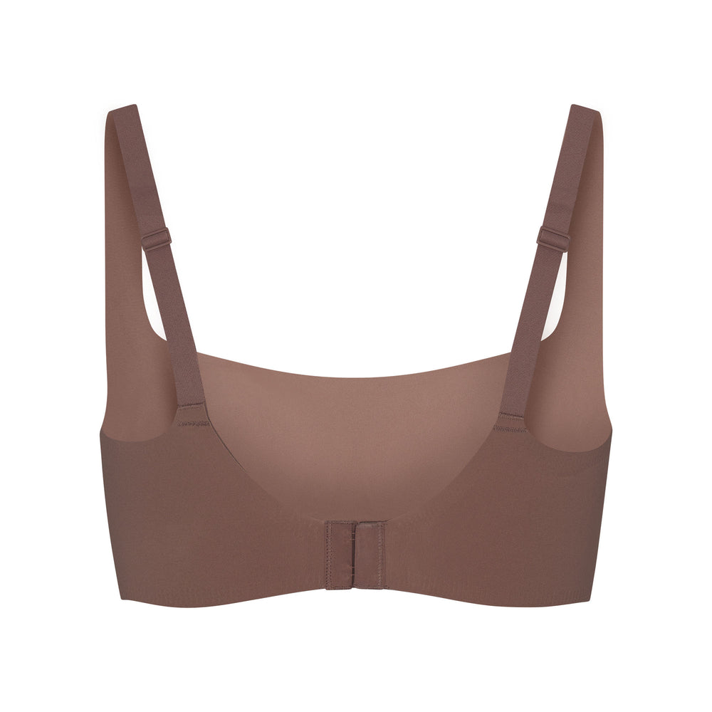 Skims NAKED Scoop Neck Bra Hnede | GYKJ-17052