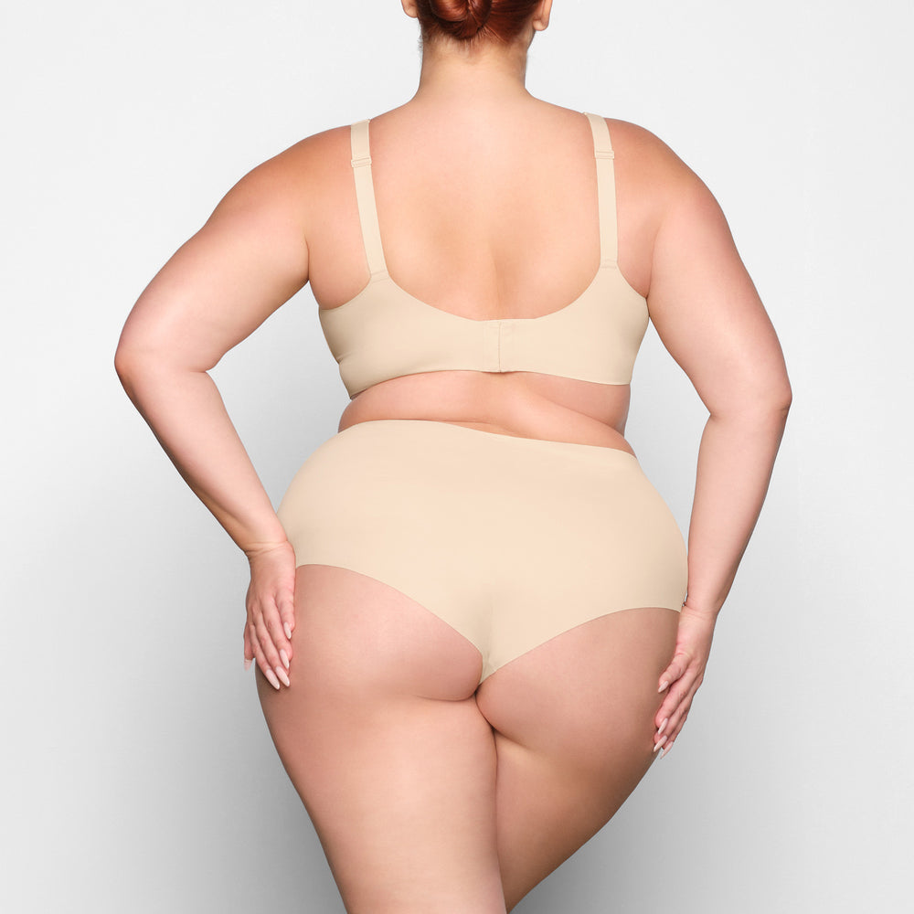 Skims NAKED Scoop Neck Bra Hnede | MTJU-98243